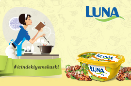 İçindeki Yemek Aşkını 
Luna ile Yaşa