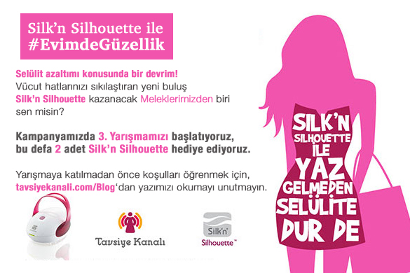 Silk’n Silhouette ile 
Selülite Dur De